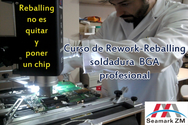 Curso Reballing Rework Soldadura BGA